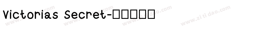 Victorias Secret字体转换